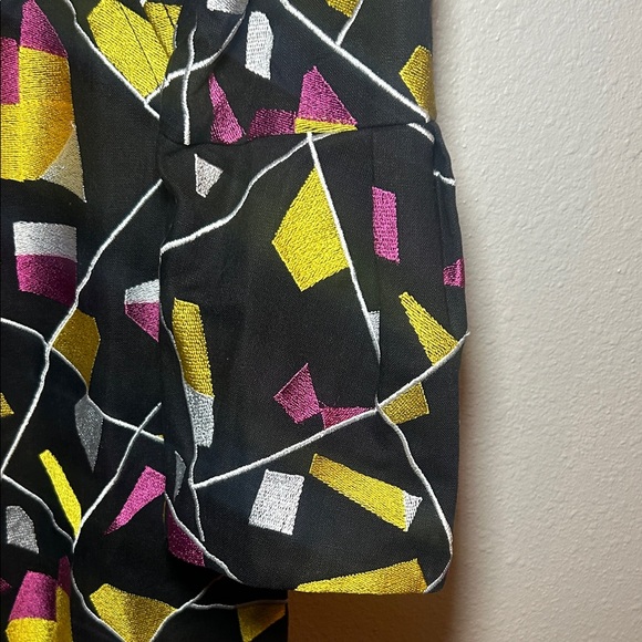 Colorful Geometric Women's Jacket - Picture 5 of 7